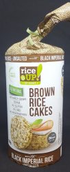 Rice Up Fekete Rizses Natúr Puffasztott Szelet 120 Gr. 