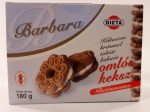   Barbara Kókuszos Krémmel Töltött Kakaós Omlós Keksz 180G