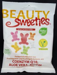 Beauty Sweeties Cukormentes Nyuszikás, Gyümölcsös Gumicukor 125 Gr.