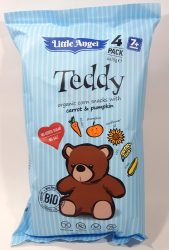 Teddy Organic Corn Snack With Carrot & Pumkin - Kukorica Snack