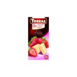   TORRAS Epres Fehércsokoládé Hozzáadott Cukor Nálkül 75 G